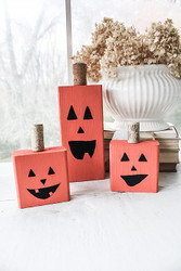 DIY Upcycled Pumpkin Blocks